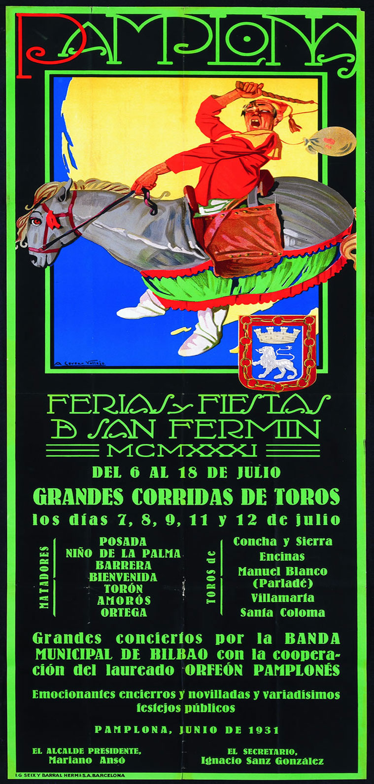Fiestas en honor de San Fermín  